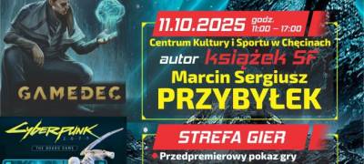 "Fascynujący Świat Literatury – Spotkania z Pisarzami" - spotkanie z Marcinem Sergiuszem Przybyłkiem