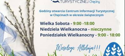 Godziny otwarcia Centrum Informacji Turystycznej w Chęcinach w okresie świątecznym